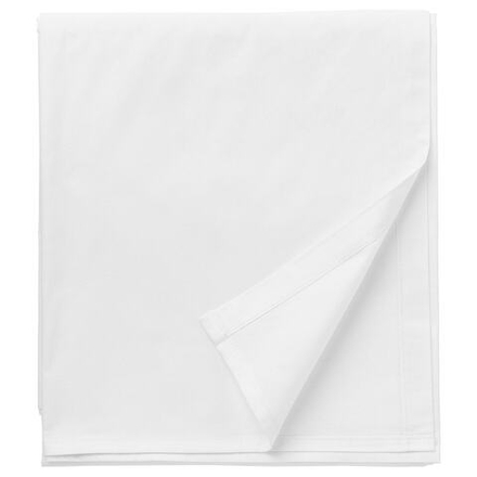 IKEA DVALA  (ИКЕА ДВАЛА)  -  Простыня, белая, 240x260 см