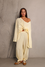 Брюки OVER из трикотажа