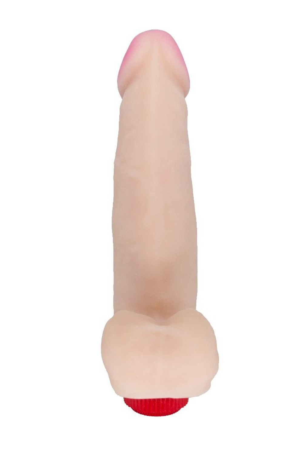 Телесный вибромассажёр HUMAN COPY 7,3 - 18,5 см. (Цвет: телесный)