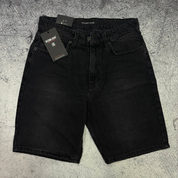 Шорты джинсовые Recobba black