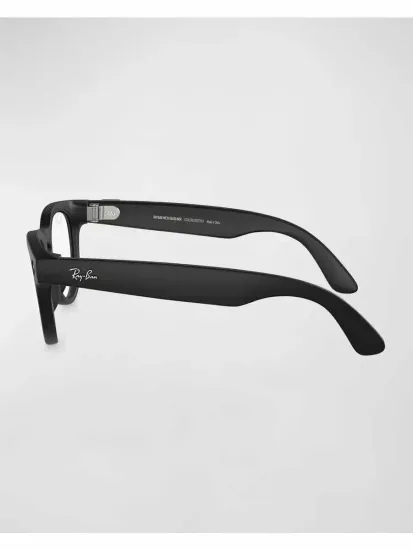 Солнцезащитные умные -очки с экшен камерой Ray Ban Headliner RW4009 601/9A 50 ( black, gray, gren) ( черный, серый, зеленый)