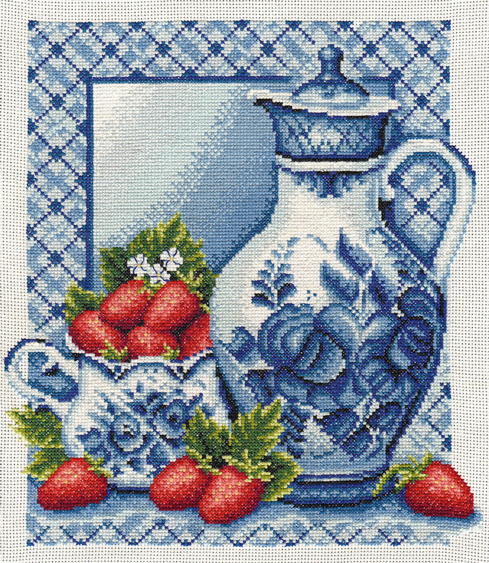 Набор для вышивания "PANNA"GF-0270 "Клубника со сливками"