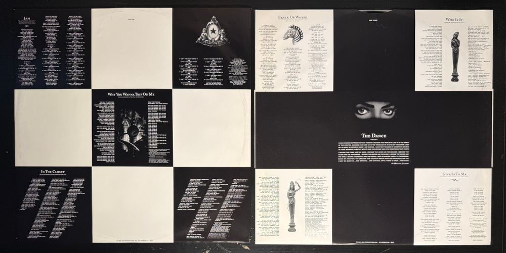 Michael Jackson - Dangerous 2LP (Голландия 1991г.)