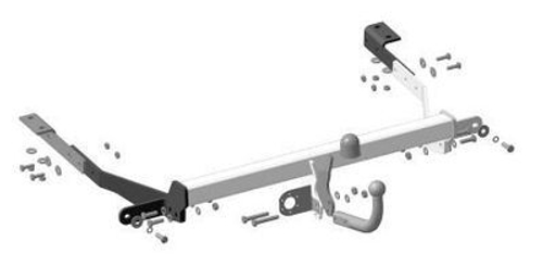 Фаркоп WESO 2556-A на Peugeot Partner II, Citroen Berlingo II