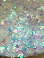 Хлопья - слюда 88717 хамелеон прозрачный - для литья изделий и творчества