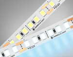 GS1313 2835 180Led/ 14.4W m/ 12V IP20 6500K/ 5000*10*1.2mm (2 конт.)