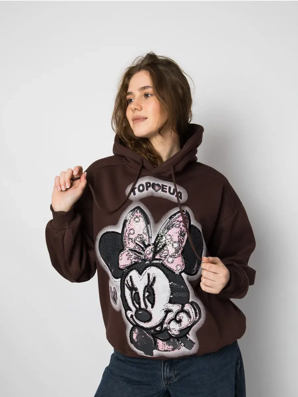 Толстовка утепленная с капюшоном