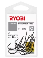 Крючок рыболовный RFH-3140 №04 ( упк по 10шт)