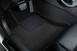 Коврики 3D Ворс чёрные для Nissan X-Trail T32 2014-22 Seintex 86341