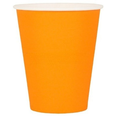 Стакан ГН 165 мл (d-70 мм) бумажный Оранжевый (50/2000 шт.) ЛигаПак