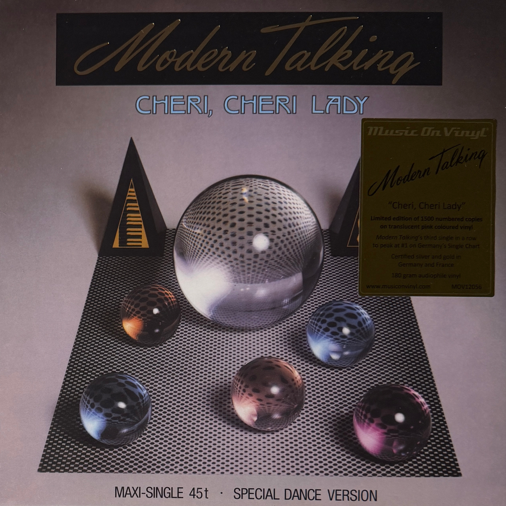 Modern Talking ‎– Cheri, Cheri Lady (Голландия 2022г.) Pink Т