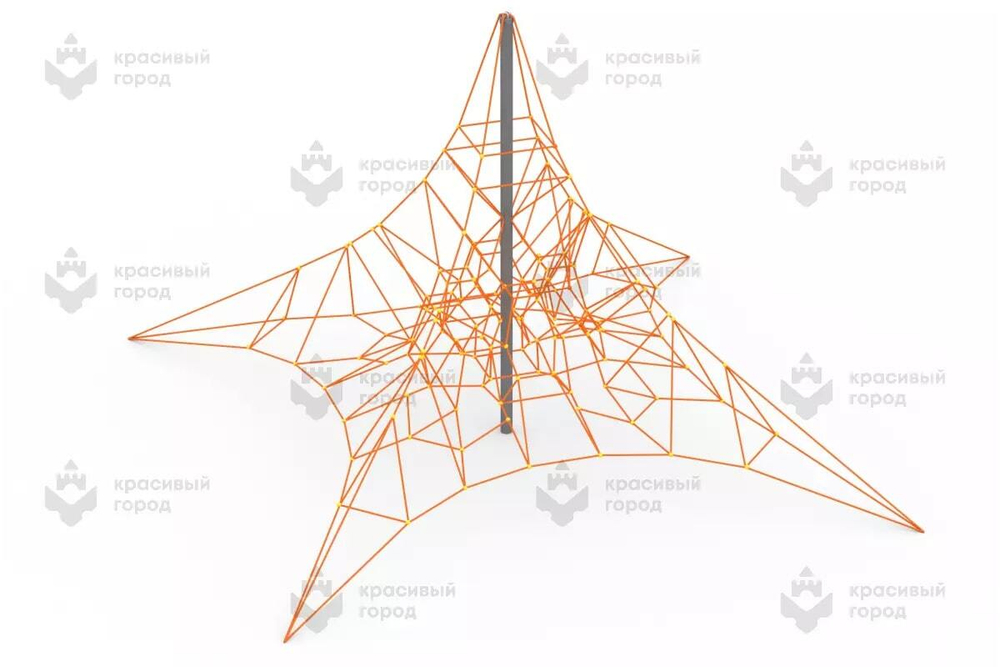 Пирамида канатная 8м