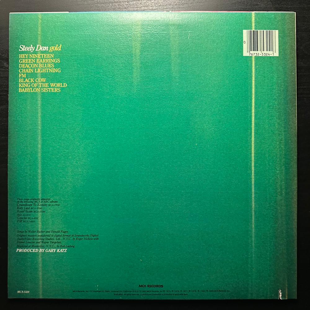 Steely Dan - Gold (США 1982г.)