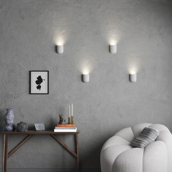 370976 OVER NT24 610 белый Светильник настенный IP20 GU10 50W 220V YESO