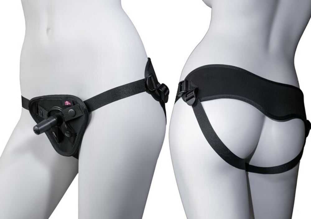 Трусы для страпона Dark Play (черный) (Цвет: Черный)