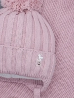 Шапка для девочек и снуд осенняя