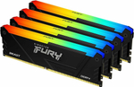 Оперативная память Kingston FURY Beast DDR4‑3600 — 32 ГБ / 64 ГБ / 128 ГБ чёрная RGB‑версия
