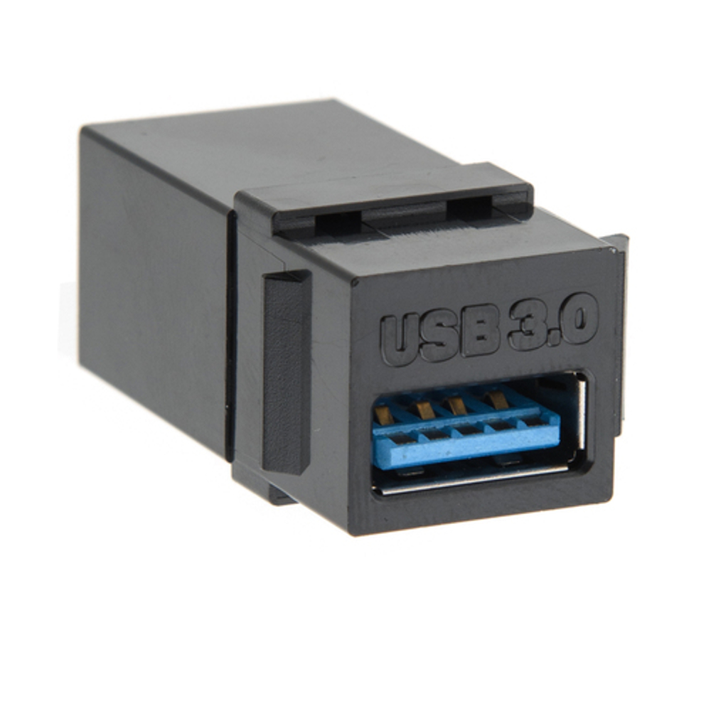 Модуль Keystone USB, чёрный LIREGUS Telecom USB-01.J