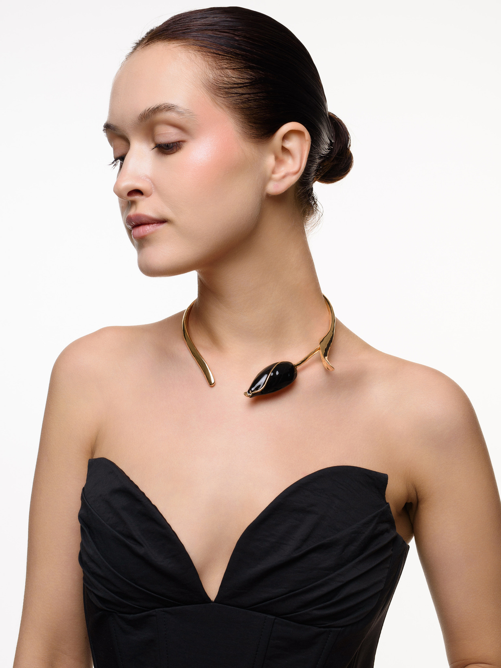 Обруч "Tulip" Black