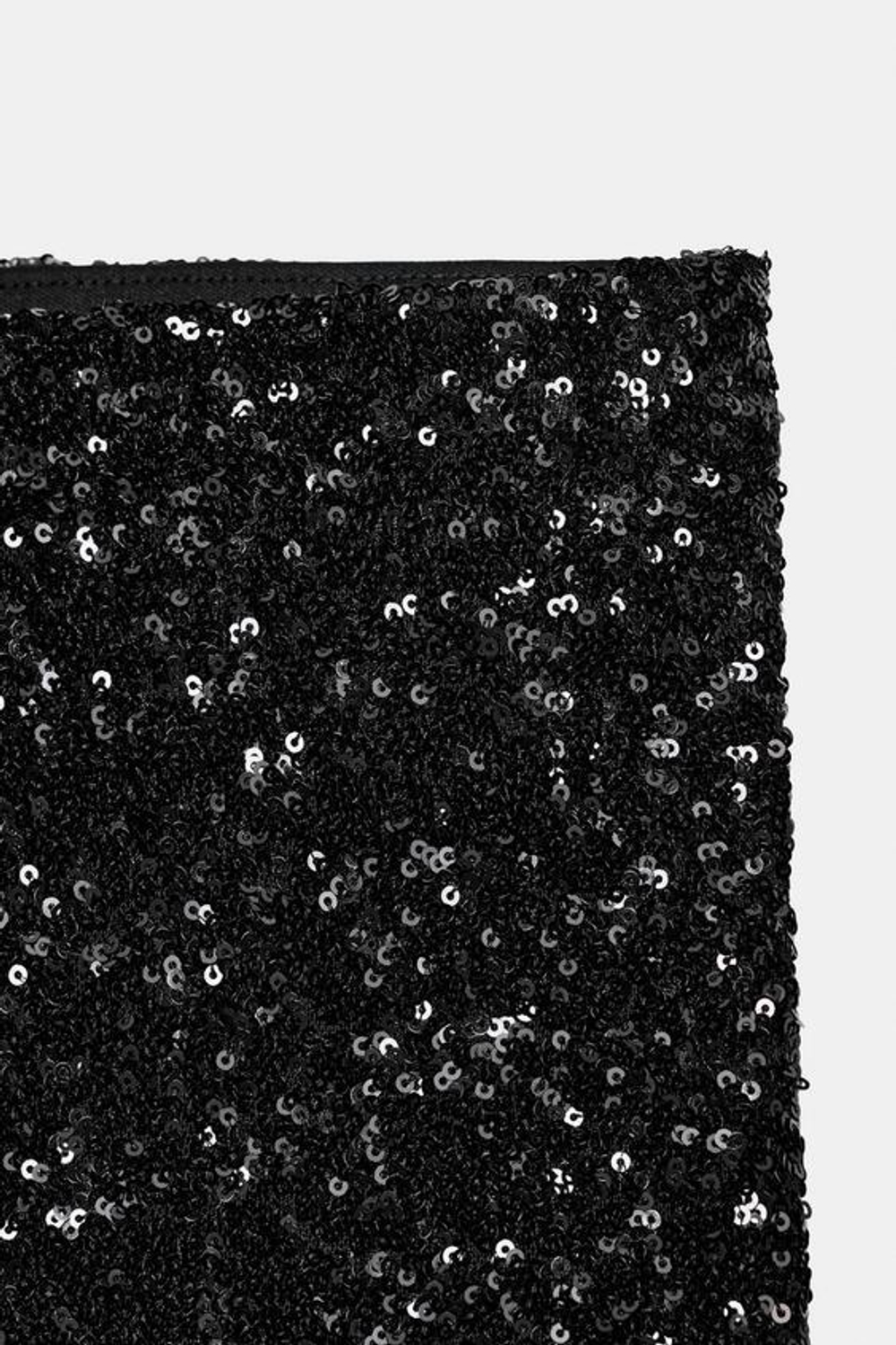 ZARA ЛЕГИНСЫ FLARE С ПАЙЕТКАМИ, ЧЕРНЫЙ