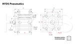 SDA 25x55 Пневмоцилиндр