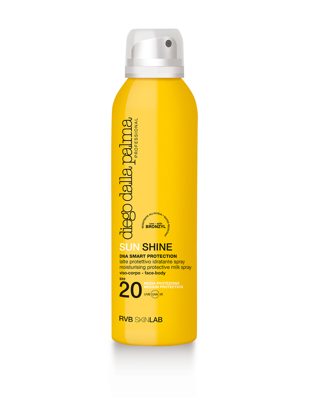 DIEGO DALLA PALMA MOISTURISING PROTECTIVE MILK SPRAY face-body SPF 20