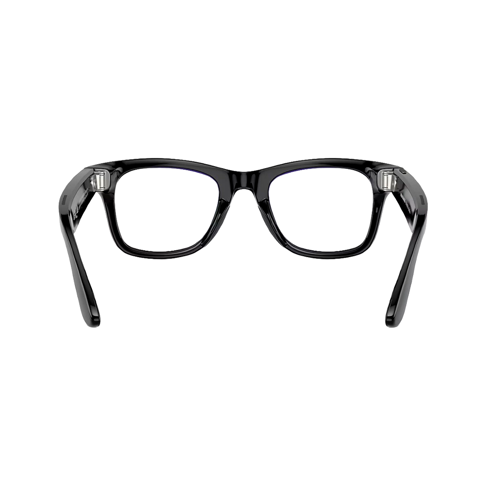 Умные очки Ray-Ban Wayfarer Shiny Black / Clear, 155 - 53