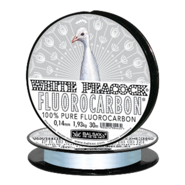 Флюорокарбон Balsax White Peacock 30м 0.16мм 2.57кг
