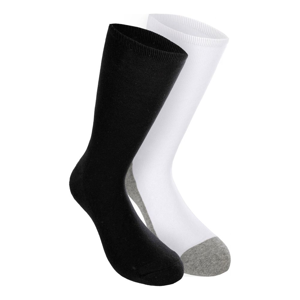 Hydrogen Tennis Socks 2 Pack - White, Black