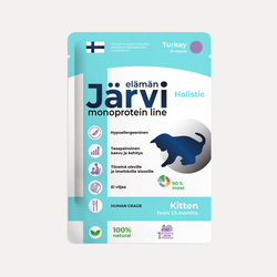 Jarvi 85г. пауч Extra meat line для котят кусочки в соусе, Телятина