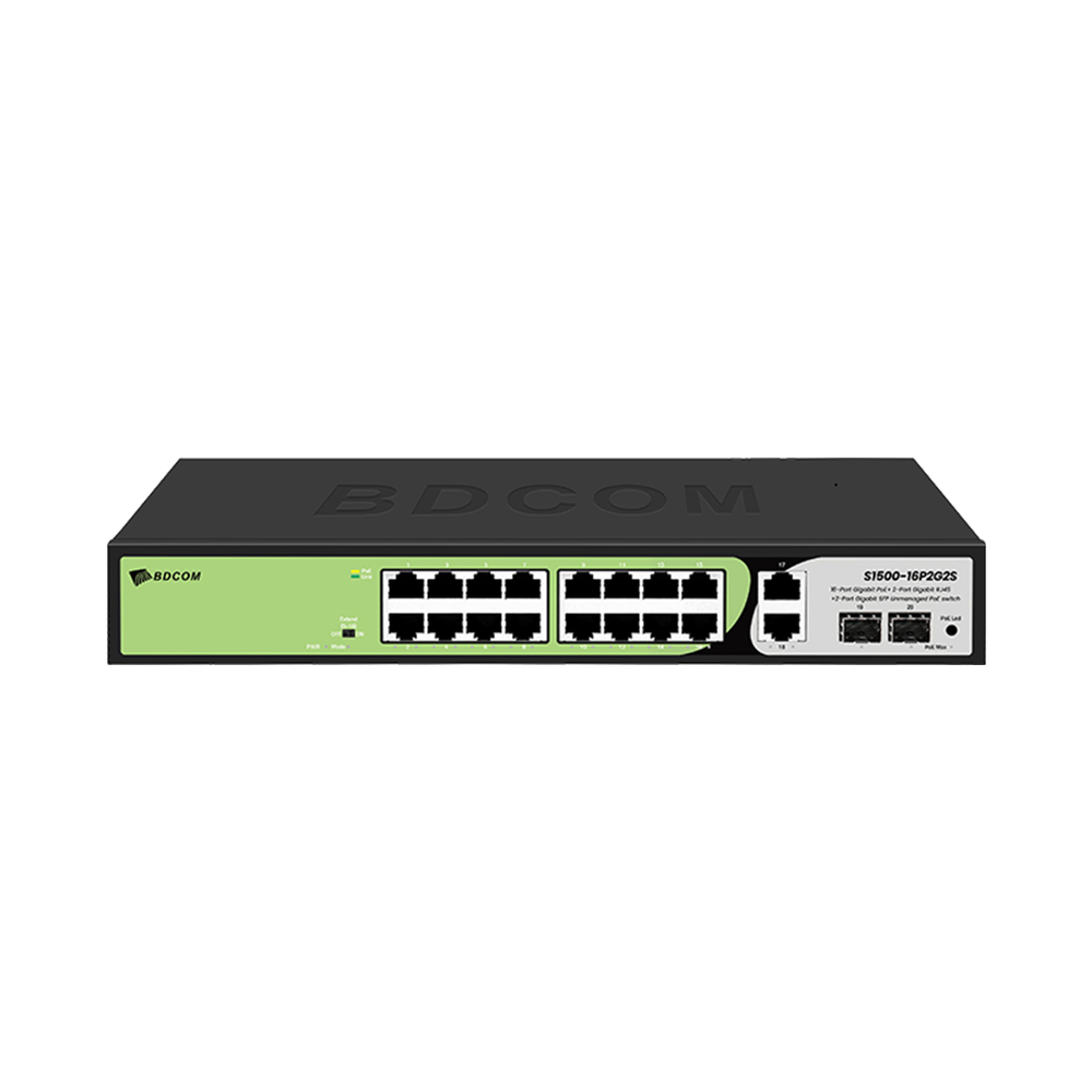 Коммутатор BDCOM S1500-16P2G2S