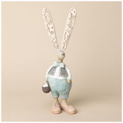 ФИГУРКА ДЕКОРАТИВНАЯ КРОЛИК 9.5*6.5*28 СМ