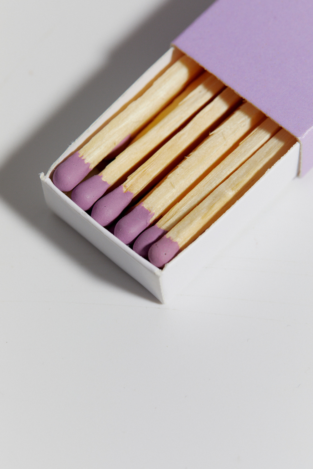 Спички QUARZ лавандовые