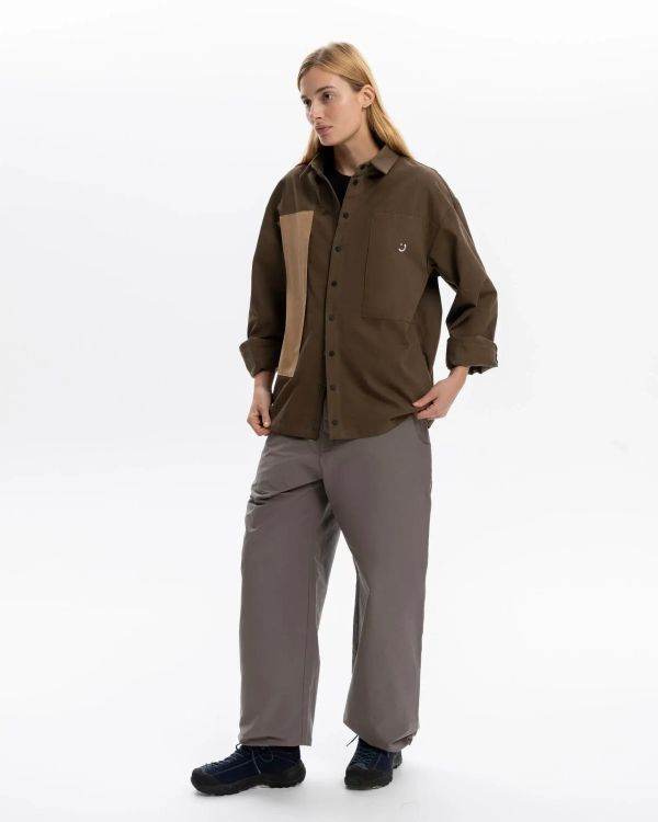 Рубашка Outland Craft V2 коричневая - фото 3