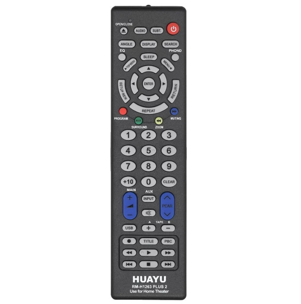 Пульт для кинотеатров Blu-ray player RM-H1263PLUS2 универсальный