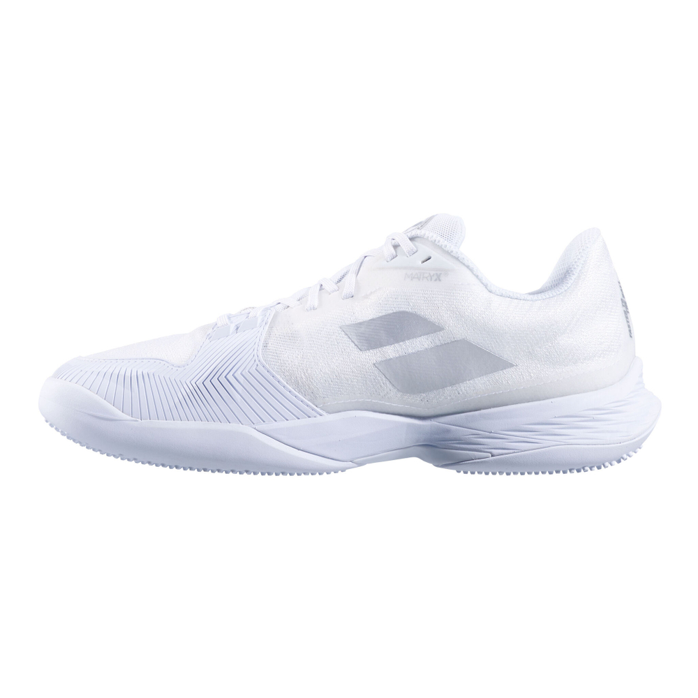 Мужские теннисные кроссовки Babolat Jet Mach 3 Grass Court Shoe Men - White, Silver