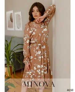 Платье 2172-пудровый Minova