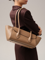 Кожаная сумка DBR 31341 капучино