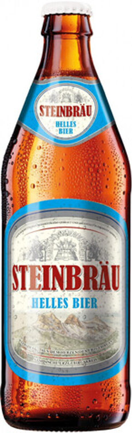 Пиво Штайнброй Хеллес