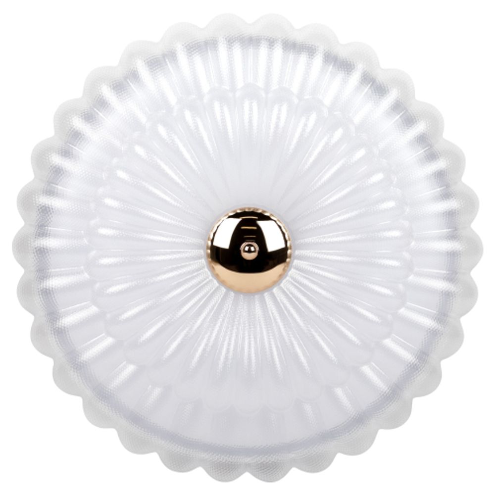 Светильник потолочный светодиодный ЭРА Классик без ДУ SPB-6 Chester 48W-5K WH+GD 5000К белый/золото