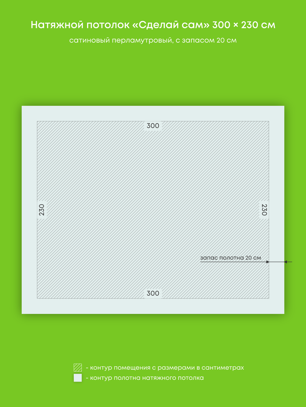 Натяжные потолки 6.9 м2, 12 м2