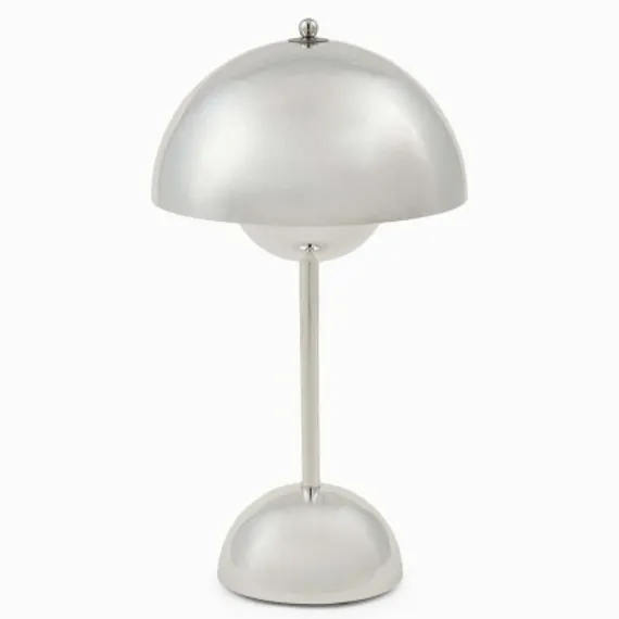 Настольный светильник Mary серебристый