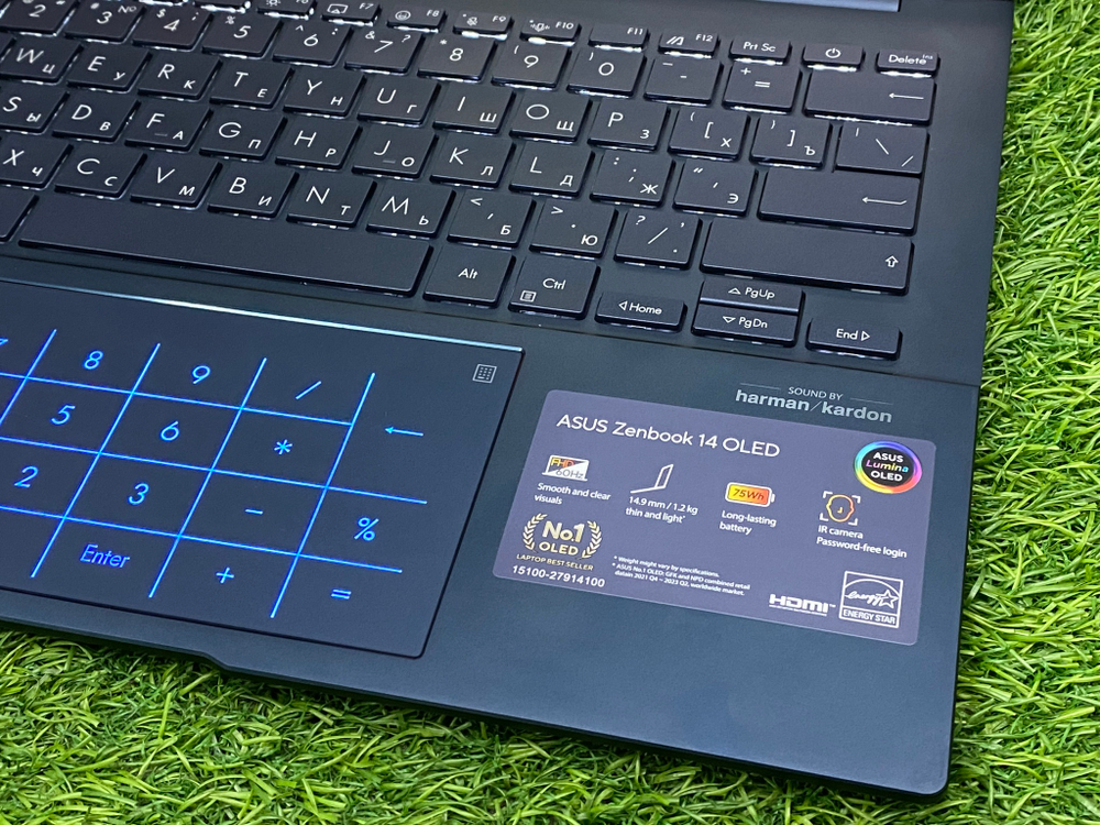 Ноутбук Asus 14" Oled Core Ultra 5 125H/ ARC/16GB/512GB SSD/ ZenBook UX3405MA-QD988[90nb11r2-m01sn]/Windows 11