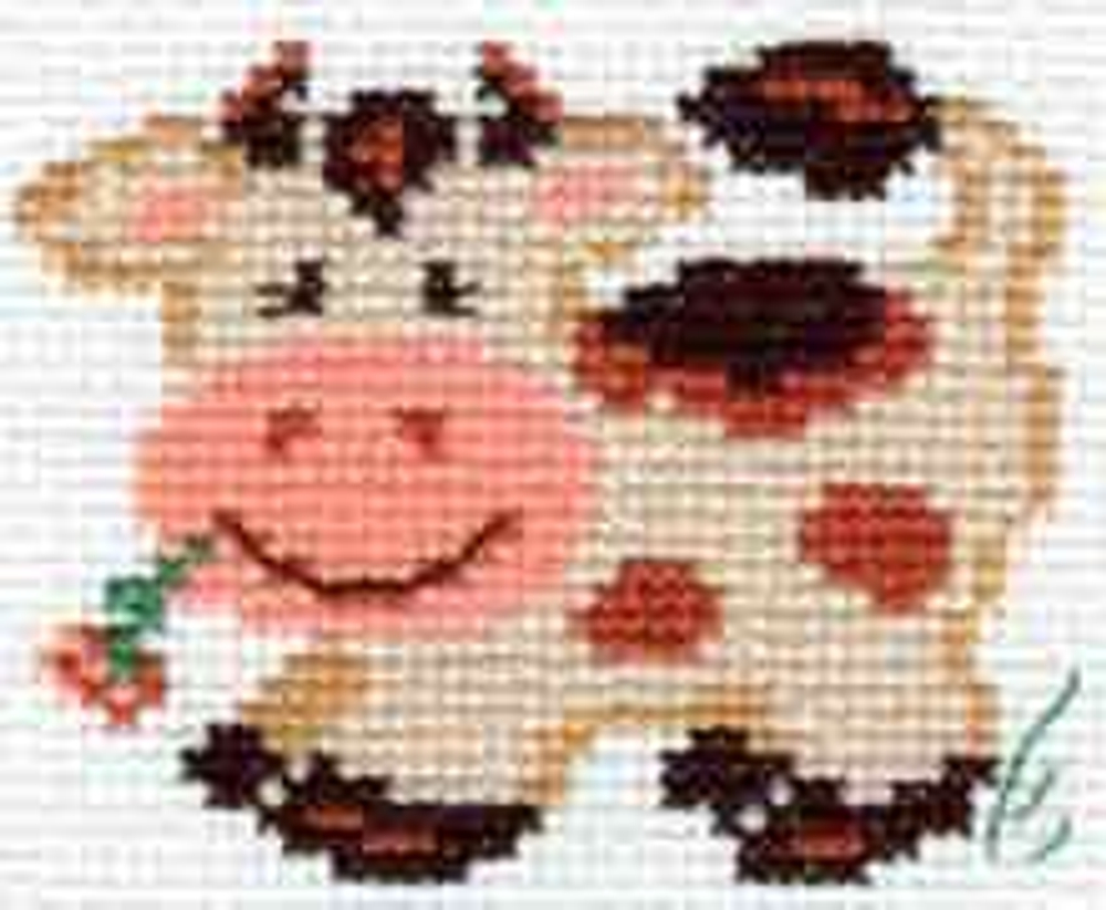 "Пятнышко"-0-23  вышивка