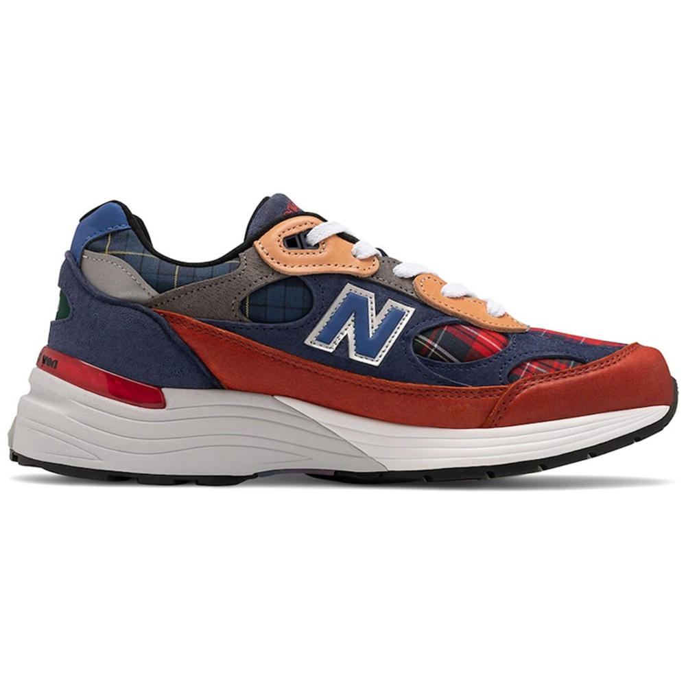 Кроссовки Concepts X New Balance Nb 992 "Plaid Patchwork"
