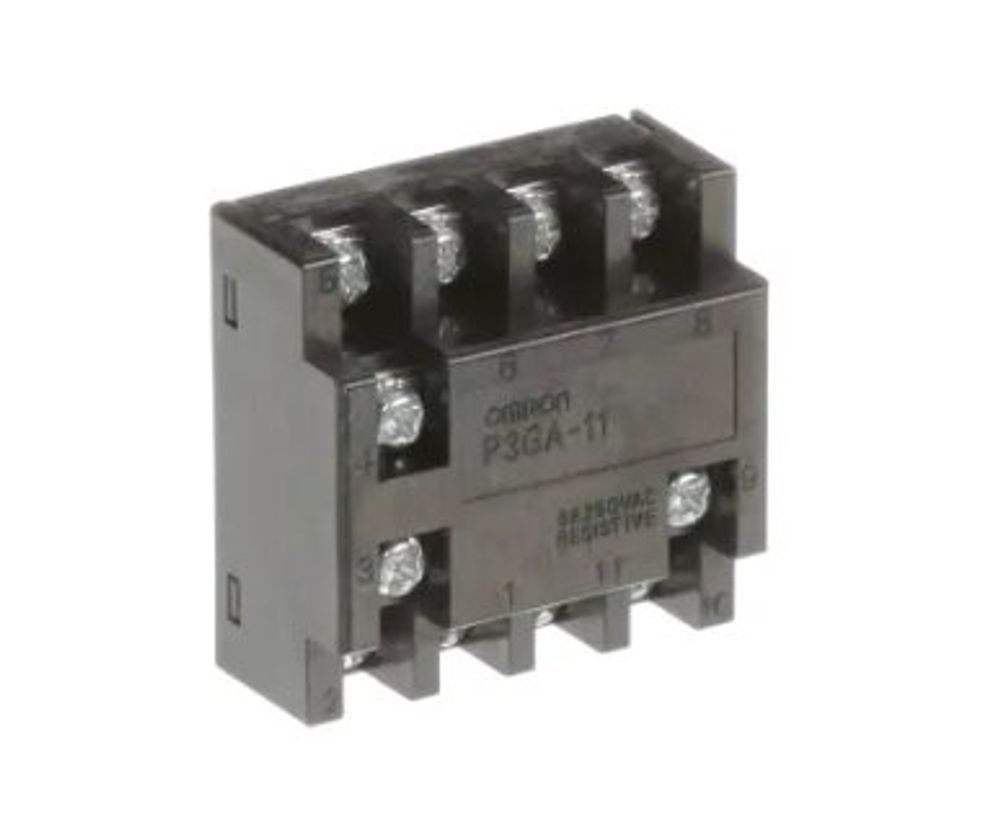 Omron P3GA-11 Монтажная колодка с клеммами сзади для счетчика сериии H7CX-11-N