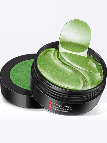 Патчи для глаз Jomtam Seaweed от морщин с экстрактами морских водорослей 80 г