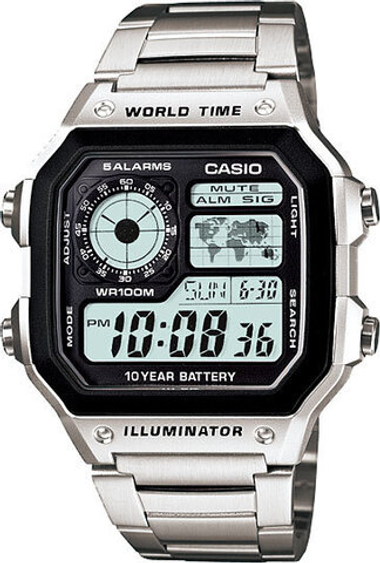 Японские наручные часы Casio Collection AE-1200WHD-1A