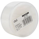 Подушка для смачивания пальцев DELI, 78 мм, прозрачная