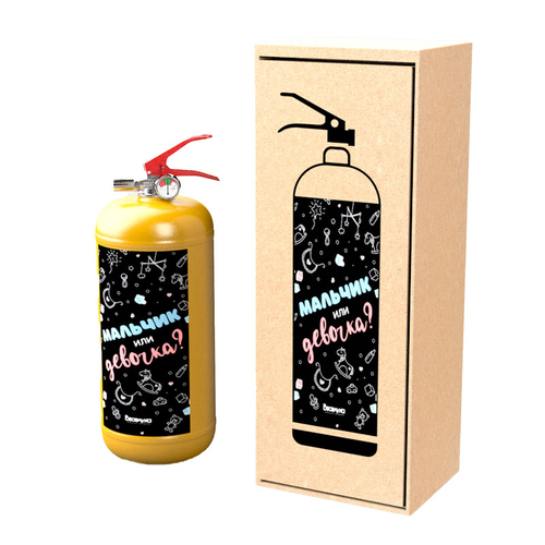 Баллон с краской холи Гендерный Малиновый 2л